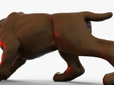 Sabre Tooth Tiger 3D model