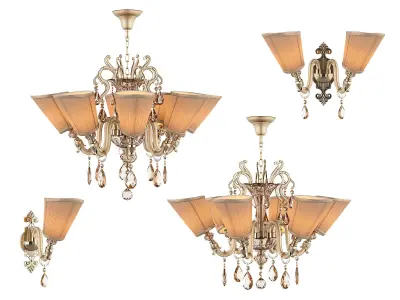 692 Guarda Osgona Collection of Lamps 3D Model Pack