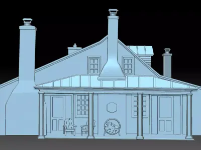 House 3D print model