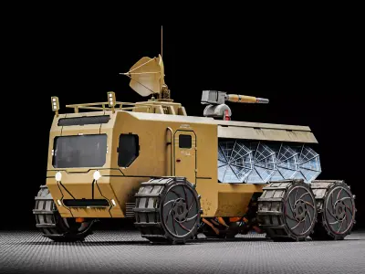 Rover Vehicle 3D model