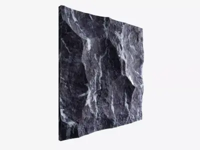 439-RockPanel rock wall art 3D model