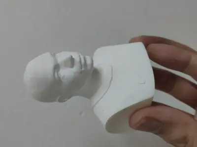 Kylian Mbappe 3D Printable Bust 3D print model