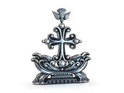 Marthoma Cross 3D print model