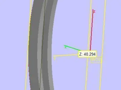 Earrings with gems 3D print model