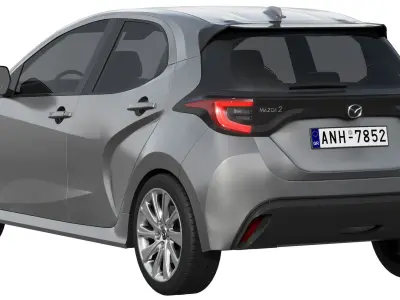 MAZDA 2 HYBRID 2022 3D model