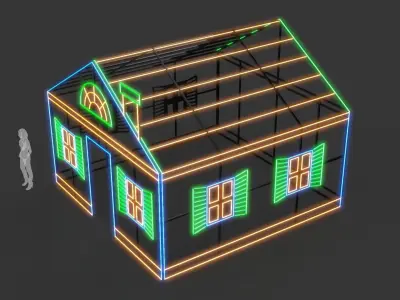 House Outline 5 3D model