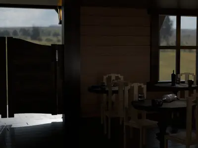 Wild West Saloon  3D model