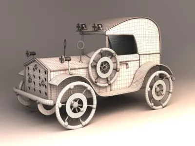 Decorative car 3D model