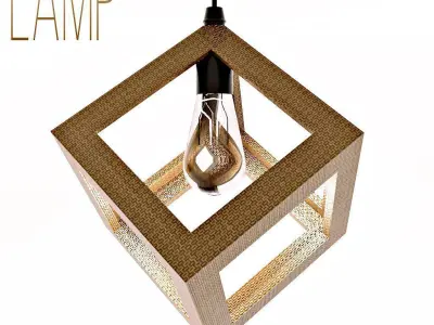 Lamp modern 3D model