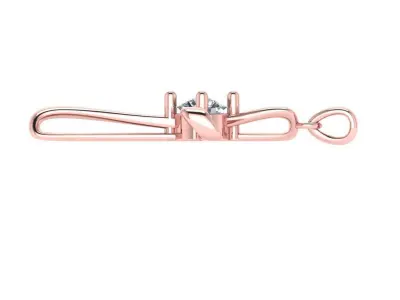 Bypass cross pendant 3D print model