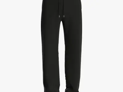 Male sweatpants 3D model