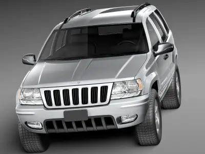 Jeep Grand Cherokee 1999-2005 3D model