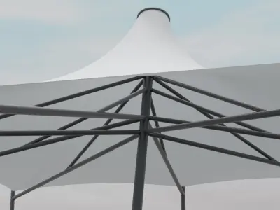 Tensile Structure 3D model