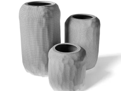 Guaxs Set Smoke Green 3D model