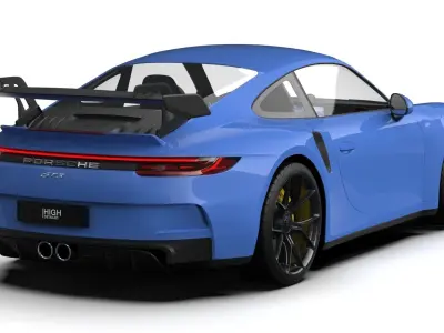 Porsche 911 GT3 2022 3D model
