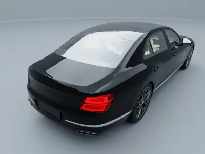 Benthley 2020 With Interior HQ 3D model