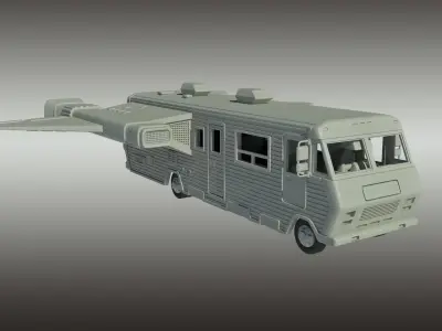 The Eagle 5 - Space Vehicle 3D print model