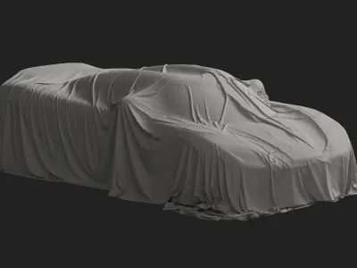 Sportcar Cover 05 3D model