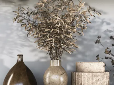 Decorative set 013 3D model