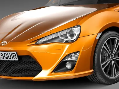 Toyota GT 86 2013 3D model