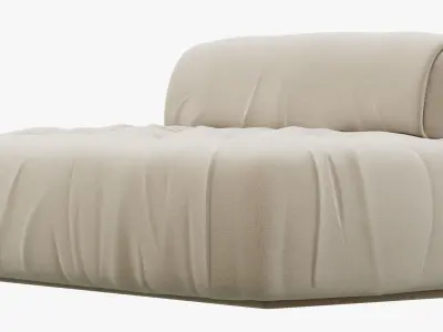 Baxter Mademoiselle Small Sofa 3D model