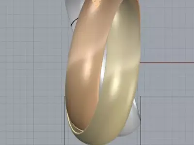 Ring Trinity 3D print model