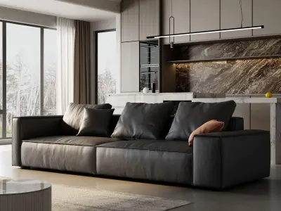 Parisian interior  3D model