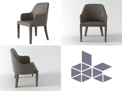 Decor armchair 3D model