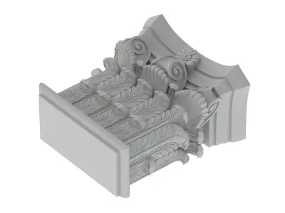 Pilaster Capital 010 3D model
