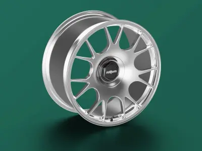 Rotiform TUF-R Option 2 Rim 3D Model 3D model