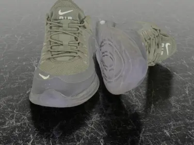 NIKE AIR MAX AXIS 3D SHOES 3D model