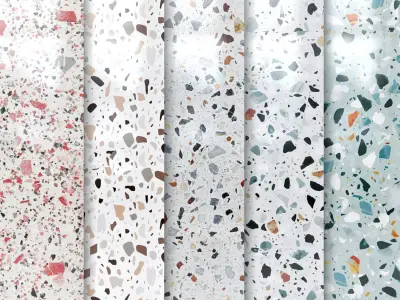 Terrazzo marble 1 Texture