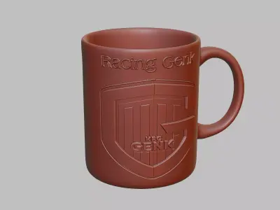 Racing Genk Football Cup Coffee Mug Tumbler Cup 3D print model