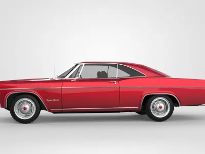 Chevrolet Impala Coupe 1966 3D model