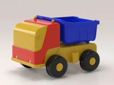 Toy Truck 3D model 3D model
