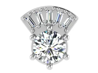 Diamond Pendant 2968 3D print model