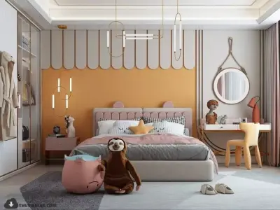 Children Room Interior Model 3D model