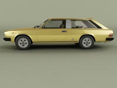 Fiat 130 Maremma 3D model