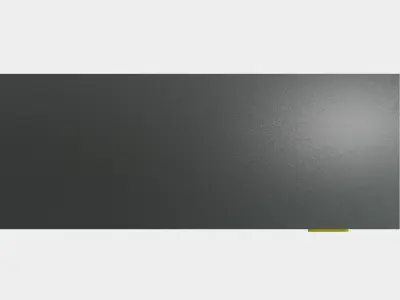 Black Modern Cabinet 3D Model  3D model
