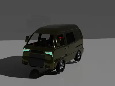 DAMAS van 3D model