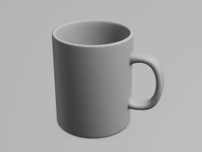Cup 3D Model Free 3D model