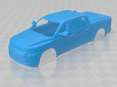 RAM 1500 REV 2025 - Body Car STL Model 3D print model