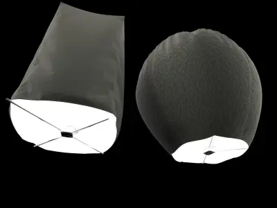 Chinese sky lantern  3D model purchase