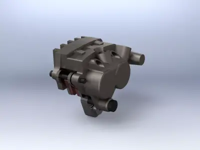 Endurance Brake Calliper 3D model