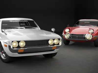 toyota pack 3D model