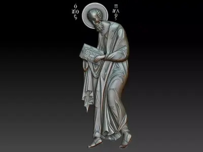 Paul the Apostle v2 3D model