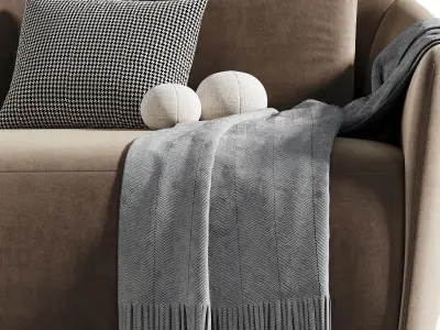 Juno Josephine 4-Seater Sofa 3D model