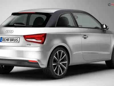 Audi A1 2015 3D model