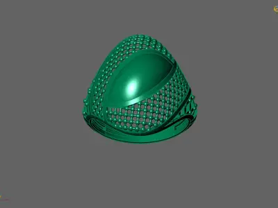 Plain Ring Women Ready STL 3DM Models Womens Rings 3D models 3D print model 21