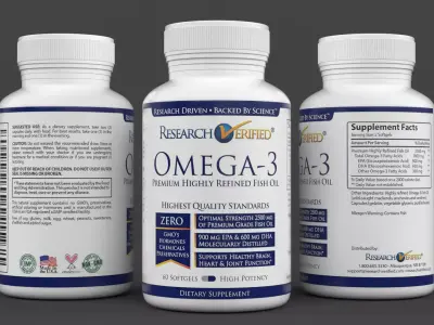 Protein Powder 3D model 109